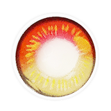 Lens-poem Anime Red Brown Colored Contact Lenses