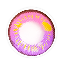 Lens-poem Anime Violet Colored Contact Lenses
